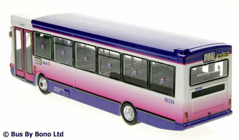 Bus By Bono - 100102 front view rear view