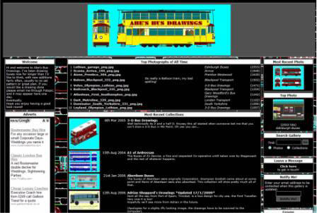 drawings of bus